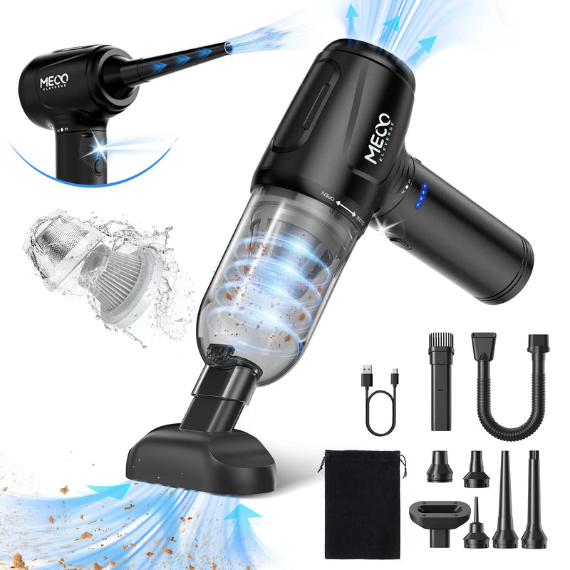 MEVC1 4 IN 1 Air Duster  & Vacuum Max 16KPA &110000RPM Strong Suction Power