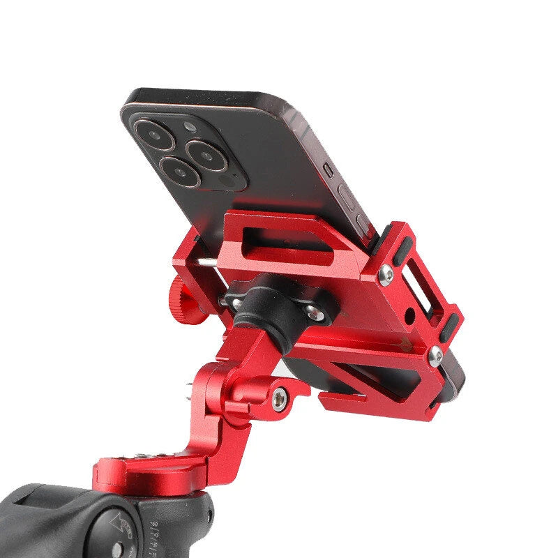 BENGGUO Bicycle Phone Holder 360 Rotation Universal Bike Motorcycle Electric Scooter Handlebar Clip Stand Mount Cell Phone Holder Bracket for Cycling