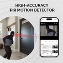 MoesHouse Tuya Smart WiFi Video Doorbell 1080P HD 140 Wide Angle Motion Detection 2-Way Audio IP65 Waterproof 5000mAh Battery Alexa Cloud SD Storage Wireless Chime Visual Door Bell