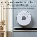Electronic Digital Timer with Magnetic Suction, Simplified, Circular Rotation, Cooking, Learning, Exercise Time Management, Silent