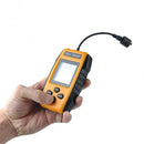 TL88E Portable Fish Finder Real-time Sonar Sensor LCD Display Water Depth Fish Location 200kHz Ultrasonic Underwater Fish Dectoter