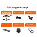 XF C-20 FPV Gimbal Shock Absorber Cooling Fan Accessories for DJI O4 lite/ O4 Pro/ DJIO3 FPV Drone Pilots Enhanced Gimbal Stability Efficient Heat Control
