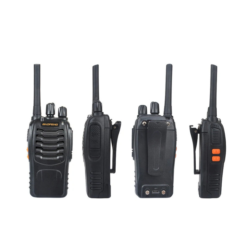 Baofeng BF-888H 5W Walkie Talkie UHF 400-470Mhz 16 Channels 1500mAh Portable Handheld Transceiver