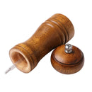 Classic Manual Salt Mill Wooden Pepper Grinder Set Salt Grinder Refillable Pepper Mill Pepper Grinder for Kitchen