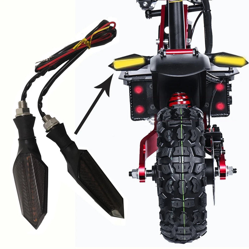 36-60V Universal Electric Scootor Taillight E-bike Turn Signal Light + Brake Light For LAOTIE ES18 ES19 ES18lite  ES18P L8SPRO Electric Bike