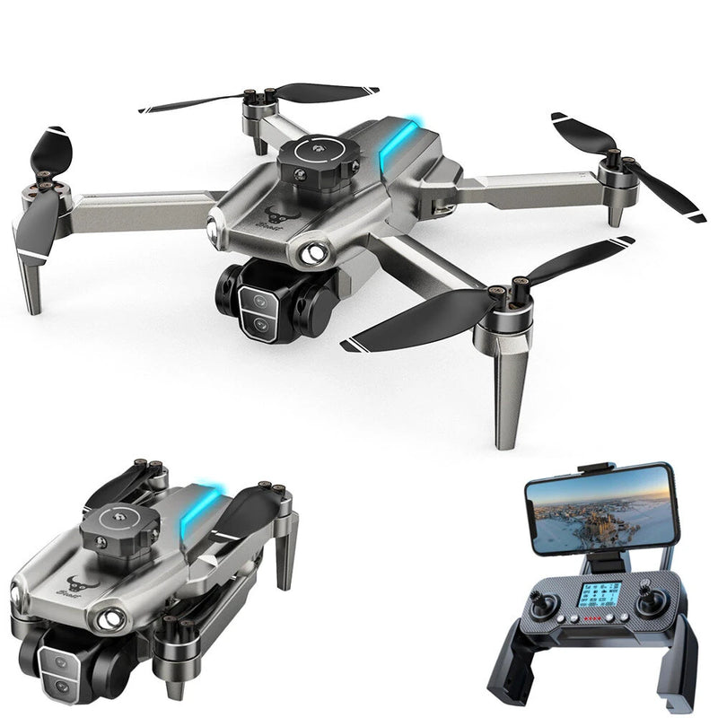 ZLL SG109 MAX GPS 5G WiFi FPV with 5.9inch LCD Screen Controller HD Dual Camera Electric Adjustment 360 Obstacle Avoidance Optical Flow Positioning Brushless Foldable RC Drone Quadcopter RTF