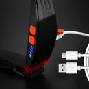 350LM Smart Induction Riding Headlamp USB Rechargeable LED Headlight Cycling Adventure Fishing Flashlight Bike Headlamp