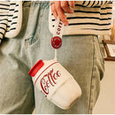 IPRee Stainless Steel Insulated Coca Cola Cup 320ml Coffee Travel Mug Double Wall Vacuum Insulation Cups Mini Portable Dual Drink Office Cup