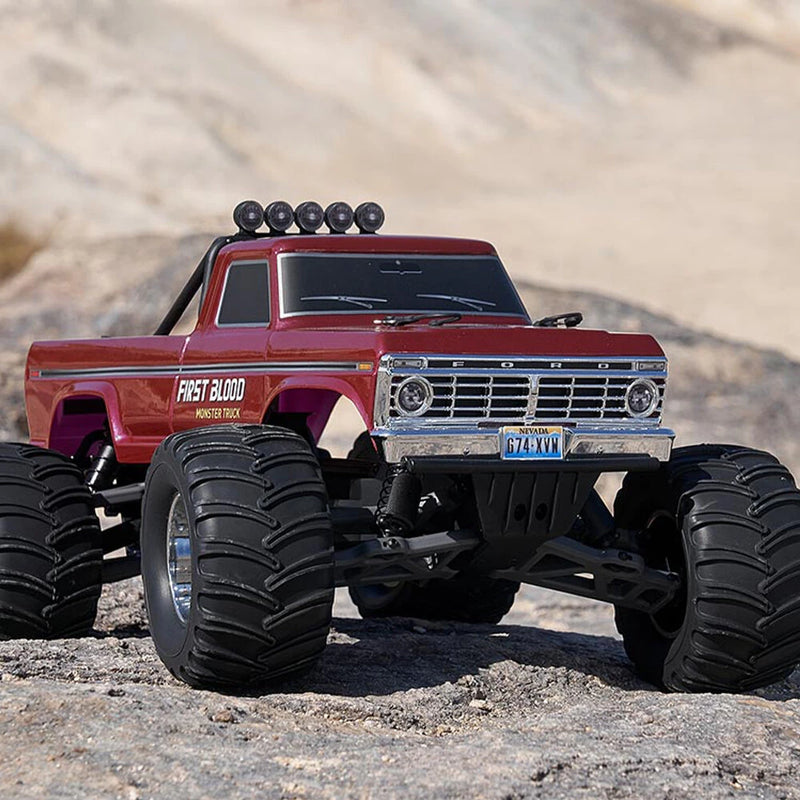 FMS for Ford F100 RTR 1/10 2.4G RWD 30km/h RC Car Monster Truck Off-Road Full Proportional Vehicles Models Toys