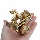 Microcosm OKMO Micro Scale M2B Twin Cylinder Marine Steam Engine Model Stirling Engine Gift Collection