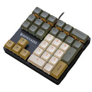 Mechzone K33 33-Keys Wired Mechanical Keypad Mini RGB Numeric Keyboards PBT Sublimation Keycaps Red Switch for Finance Business Keypad Laptop Keyboard