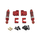 Metal Upgraded Rear Axle Fixing Parts Shock Absorber Set for MN 1/12 MN82 LC79 RC Car Spare Parts