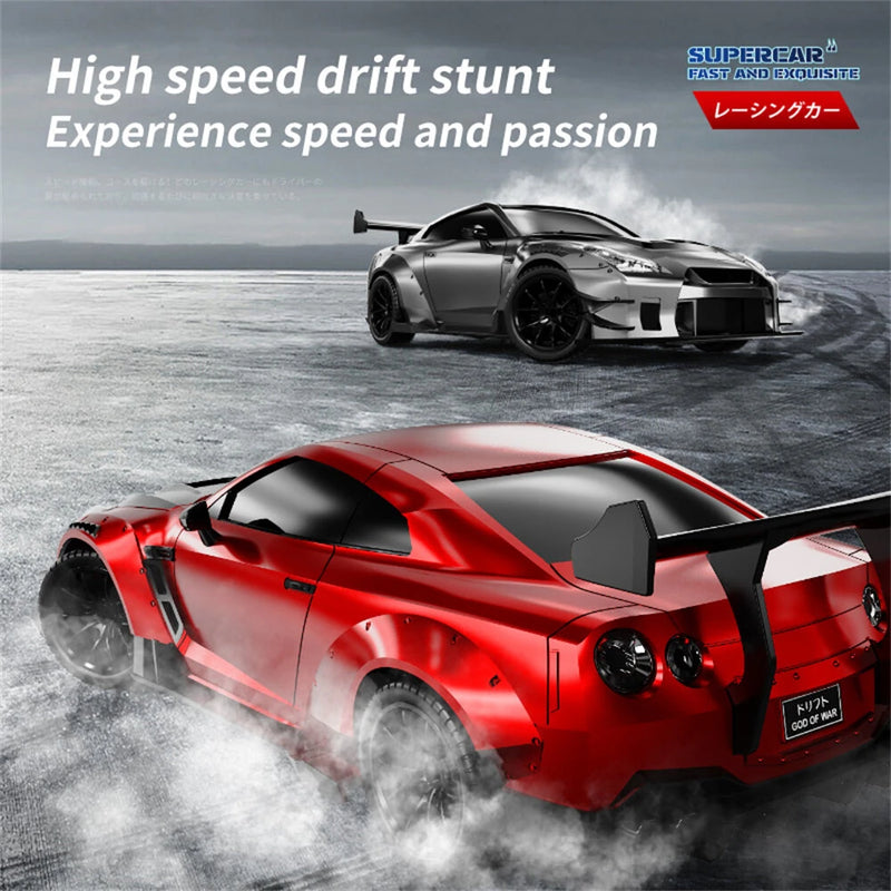 SZRC 080 RTR 1/20 2.4G 4WD Drift RC Car Mini Race LED Light High Speed Racing On-Road Full Proportional Classic Retro Electric Remote Radio Control Vehicles Model Toys