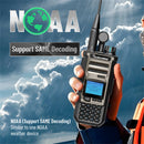 Quansheng TK11 Walkie Talkie 10W Dual Band Radio 999 Channels Long Range Rechargeable Two Way Communication Device Portable FM Receiver