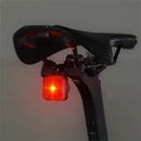 WEST BIKING 20LM LED Square Bicycle Taillight Type-C Charging Waterproof 5 Modes Warning Bike Rear Light for MTB Seat Post/Saddle