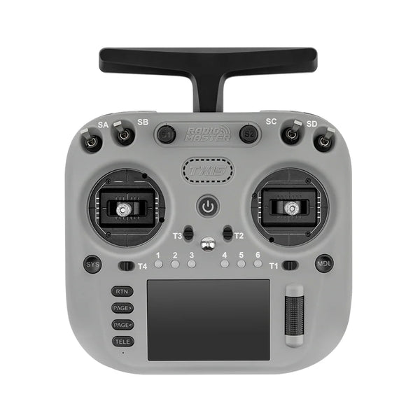 Radiomaster TX15 Built-in 2.4GHz/900MHz ELRS 16CH Radio Controller with V5.0 Hall Gimbals 3.5-Inch High-Visibility Color Touchscreen for FPV Racer Drones