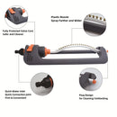 Automatic Oscillating Sprinkler 19 Hole 4 Modes Lawn & Garden Essential Watering System Irrigation Device for Home Gardens Agricultural Fields Water Sprinkler for Lawn