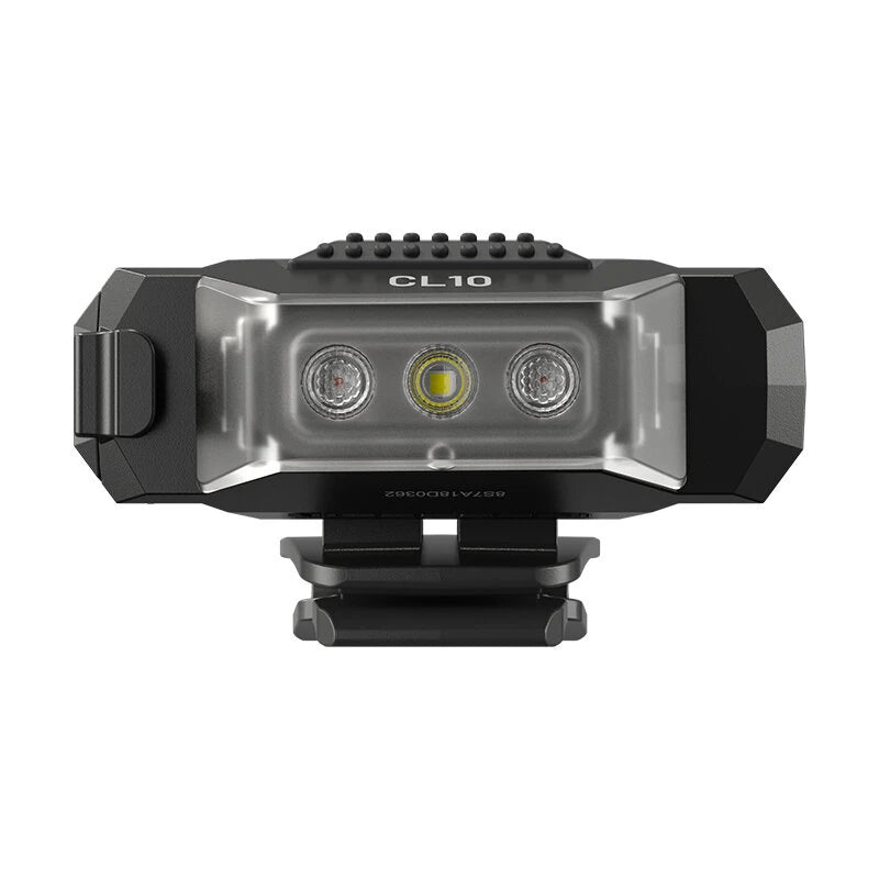 NITECORE CL10 Versatile Clip-on Light Ultra Lightweight Chest Lamp/Shoulder Lamp/Hat Lamp With Red Blue Light Night Light SOS Signal Light