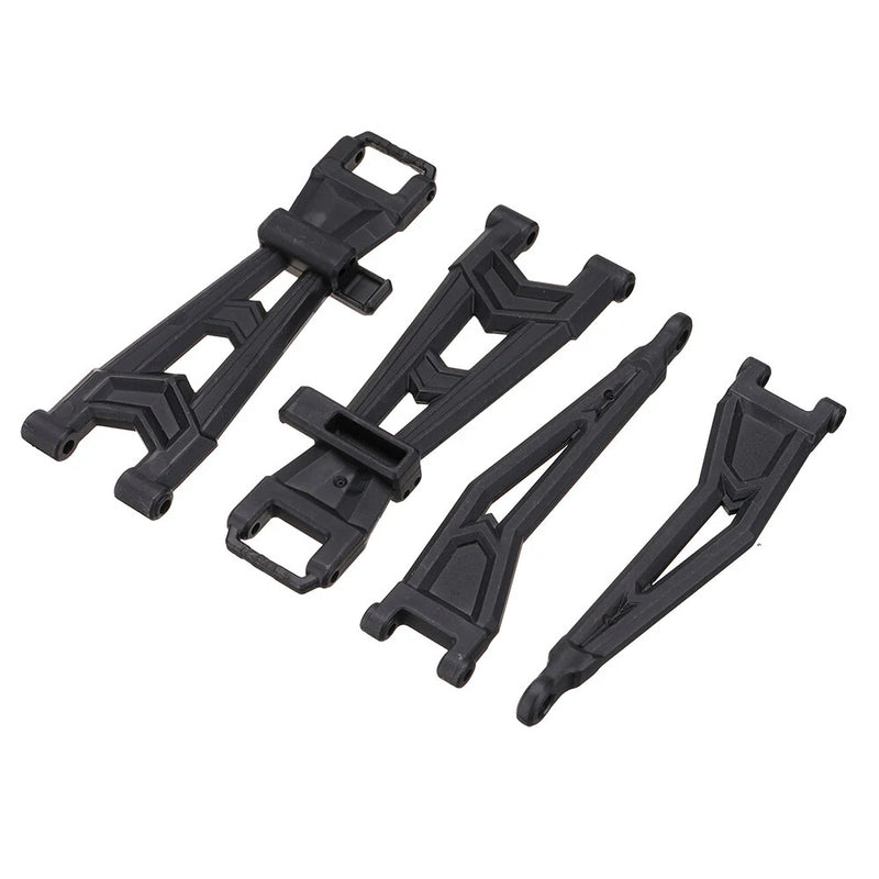 4PCS HBX 2996A 1/10 RC Car Parts Suspension Upper Lower Arm Left Right Front/Rear Vehicles Models Spare Accessories T2006T/T2007