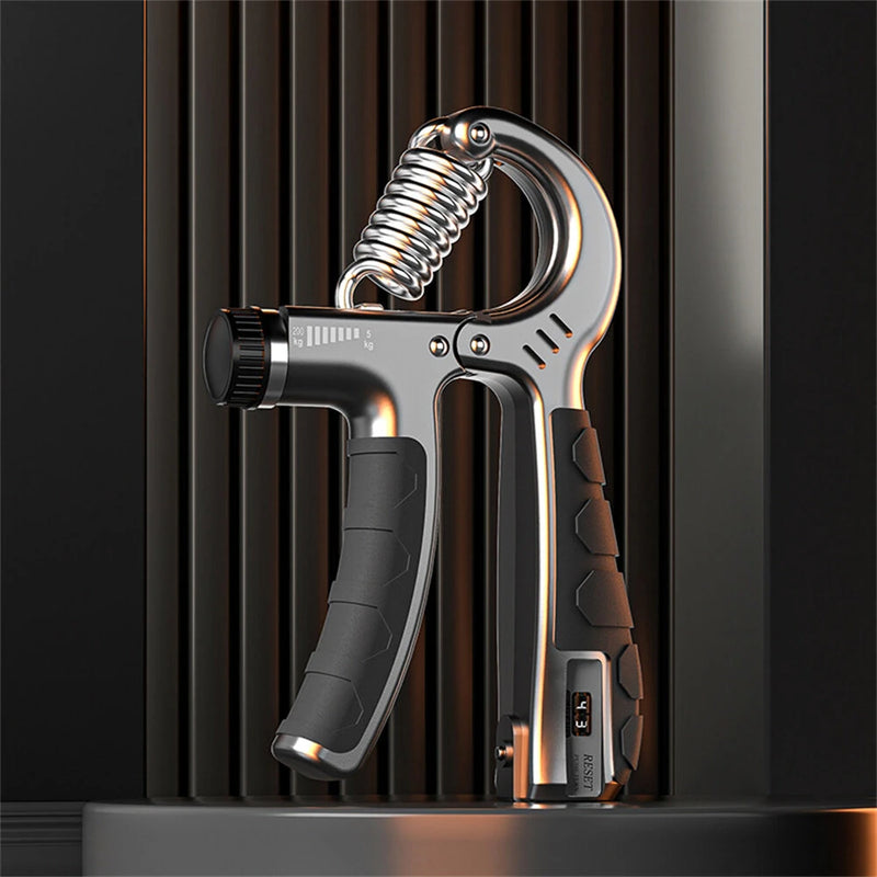 KALOAD 5-200kg Counting Hand Grip Strengthener Portable Manual Hand Exerciser for Finger Rehabilitation Training Student Arm Muscles