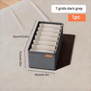 1PC 6/7/20 Grid Underwear Storage Box Socks Underwear Storage Drawer Division Multifunction Ale Household Wardrobe Classification