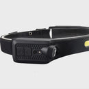 BIKIGHT LX300 2XPE+COB Induction Headlight 1200mAh 270 Wide Range 350LM 5 Lighting Modes Type-C Rechargeable Head Torch COB Outdoor Cycling Adventure Fishing Flashlight Bike Headlamp