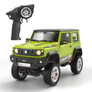 TRASPED HG4-210 RTR 1/16 2.4G 4WD RC Car for SUZUKI JIMNY Rock Crawler LED Light Simulated Smoking Sound Metal Gears Oil Filled Shocks Drive Shaft Wheel Rims Off-Road Climbing Truck Vehicles Models Toys