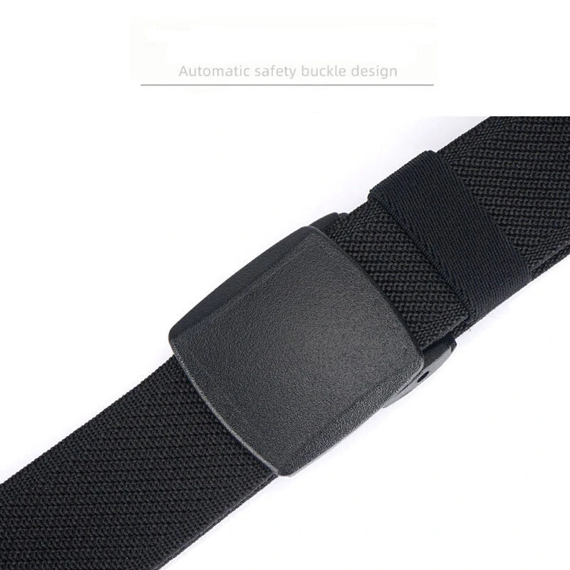 TUSHI 120cm Tactical Nylon Belt Adjustable Wear-resistant Lightweight Waist Belt Buckle Canvas Belt Casual Sports Belts for Outdoor Men Women