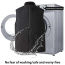 TENGOO HV-06S 6 Areas Heated Vest Winter USB Electric 3 Gear Adjustable Temperature Heated Vest Windproof Washable Thermal Waistcoat for Cycling Fishing Hiking Vest