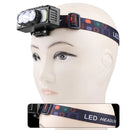 810/810s XPE+LED+COB Strong Light Smart Wave Sensor Headlamp Built-in Battery USB Charging Power Display Headlight