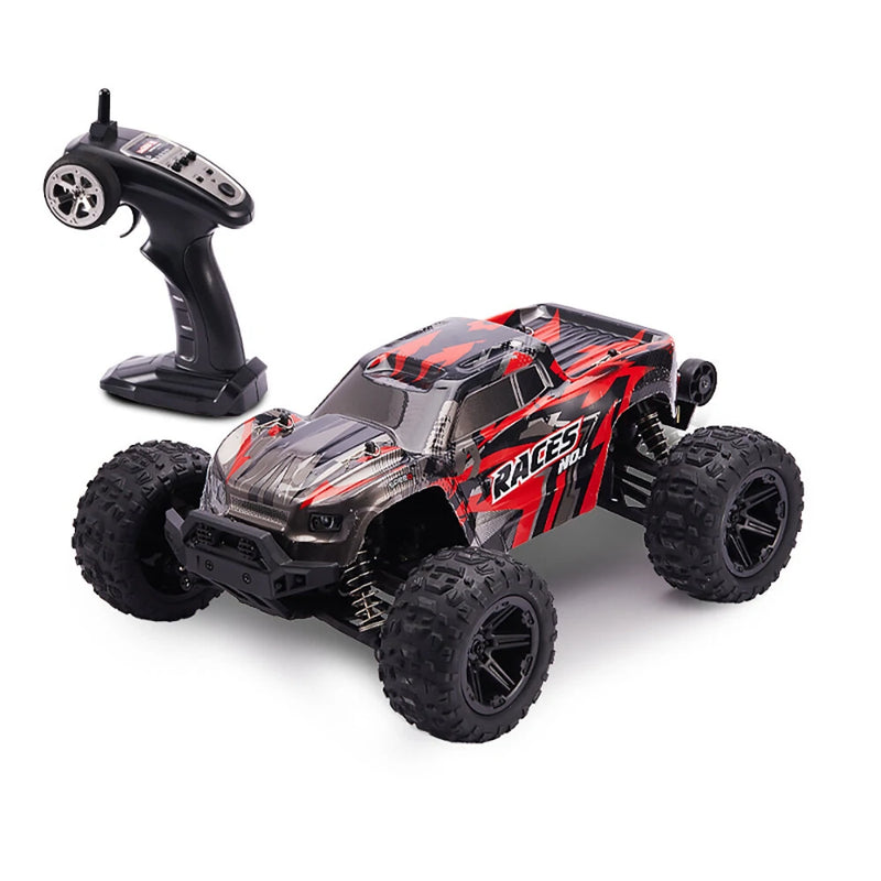 HX 1/14 2.4G 4WD RC Car Vehicle LED Light Off-Road High Speed Truck RTR Full Proportional Models Toys