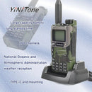 Quansheng UV-K58(K6) Dual Band Walkie Talkie 1600mAh Battery 200 Channels Type-C Amateur Two-way Radio