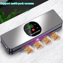 Comfook Portable Cordless Vacuum Sealer With UV Sterilization 26cm Sealing Dry/Moist Modes Touchscreen USB Rechargeable Food Vacuum Sealer Food Preserver