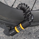 WEST BIKING Bicycle Lock Steel Cable Chain Security 4 Digit Combination Anti-Theft Password Code Safety Bike Lock