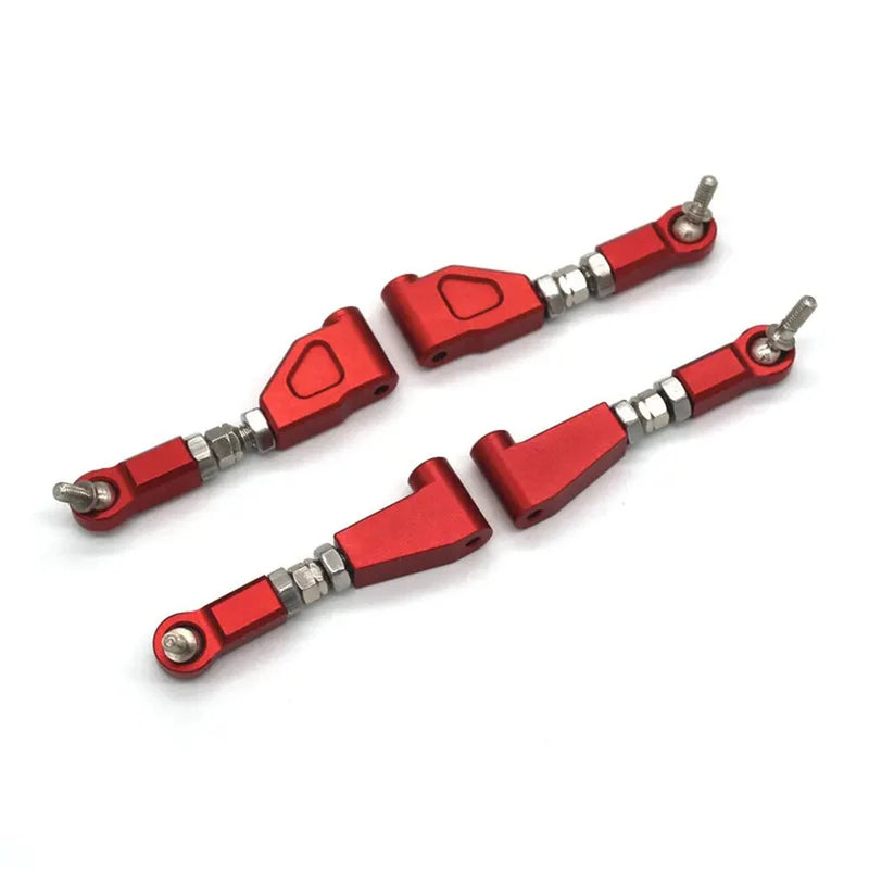 4PCS Upgraded Metal Front Rear Upper Rocker Arm Assembly for HNR H9802 H9803 Horse E30 Version 1/10 RC Cars Vehicles Models Spare Parts Accessories