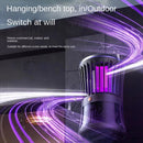 3000V Electric Shock 368UV Mosquito Traps Killer Lamp Electric Fly Trap Silent Electric Fly Catcher Gnat Traps USB Rechargeable Fly Zappers For Outdoor Home