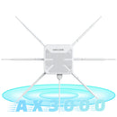 WAVLINK AX3000 WiFi6 Outdoor Router High Power Long Range Access Point Dual Band 2.4G+5G WiFi Mesh Extender Booster with PoE IP67 Weatherproof Wi-Fi Repeater with 6 Antennas