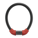 LAOTIE UL01 U-Shape Bike Lock Steel Password Lock Five-digit Code Anti-theft 1.72CM Thickened Portable Safety Cable Lock for Duotts ENGWE Ridstar FAFREES SAMEBIKE MTB Bike Electric Bike Scooter Motorcycle