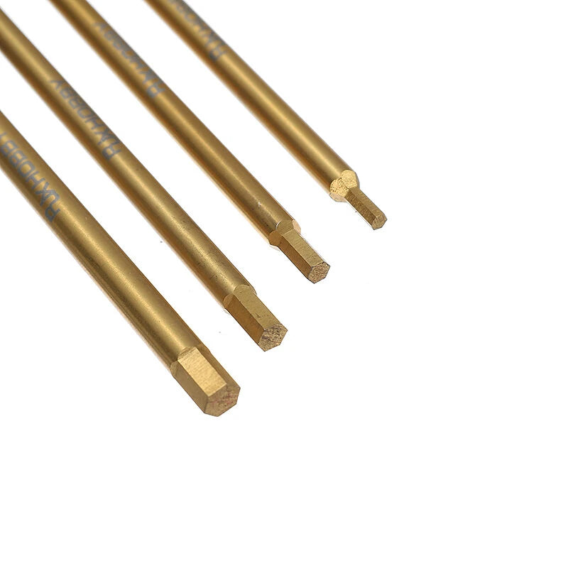 RJX 4pcs Metal HexagonaL-wrenches Screwdrivers Tools Kit 1.5/2.0/2.5/3.0mm for RC Model