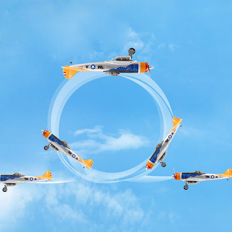 MO-FLY MF-A84 690mm Wingspan 2.4G 10CH Built-in Gyro 3D/6G Switchable Aerobatics EPP RC Airplane Glider RTF Compatible DSM SBUS