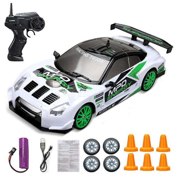 HB Toys SC24A RTR 1/24 2.4G 4WD Drift RC Car LED Light On-Road Vehicles RTR Models Kids Children Gift Toys