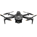 WLRC V168 MAX GPS 5G WiFi FPV with 5.9inch LCD Screen Controller 720P HD Dual Camera Servo Gimbal 360 Intelligent Obstacle Avoidance Optical Flow Hover Brushless Foldable RC Drone Quadcopter RTF