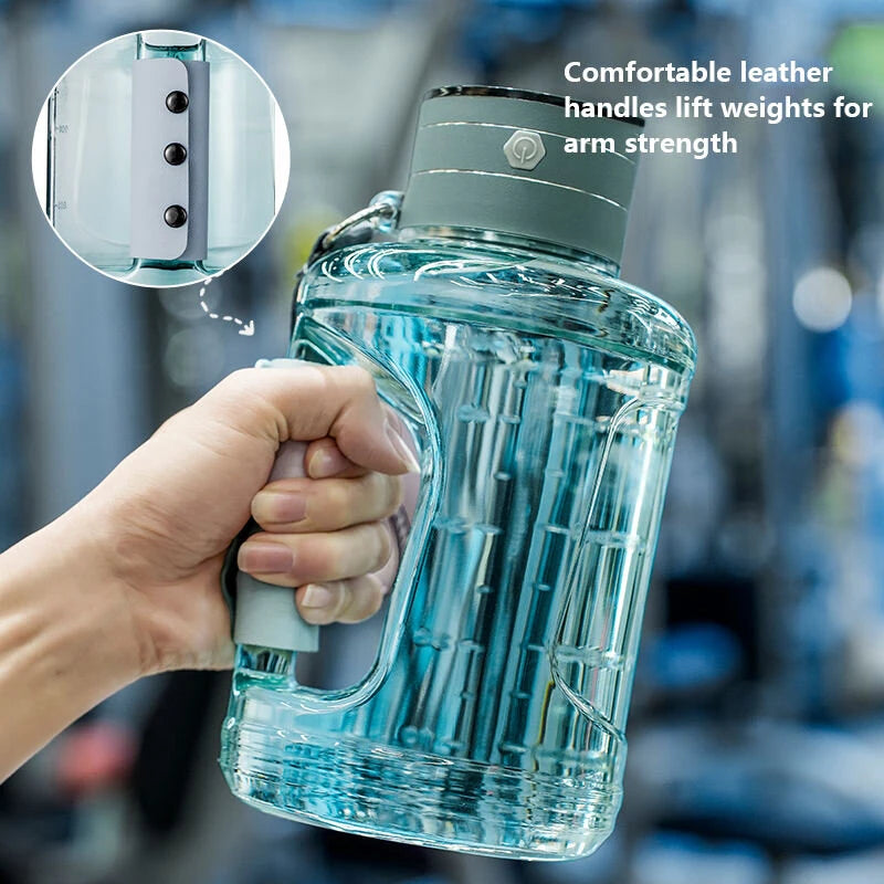 1.5L  2 In 1 Portable Hydrogen Water Bottle H2 Rich Water Kettle Sport Hydrogen Water Bottle With Spe Pem Hydrogen Oxygen Separation Technology