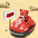 2PCS JJRC Q195 2.4G RC Battle Bumper Cars Amusement Park Arena LED Light Music One Click Vehicles Models Multiplayer Competiton Spin Stunt Toys