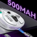 FMouse M235 PRO Three-mode Wireless Gaming Mouse 4800DPI 1000Hz Polling Rate 65g Lightweight RGB Ergonomic Design Type-C Rechargeable Gamer Mice