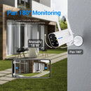 ESCAM PT301 3MP WIFI IP Camera Night Vision Motion Detection Two Way Audio H.265 Waterproof Security Bullet Camera Support ONVIF