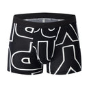 4pcs Men's Boxer Briefs Fashion Printed Underwear Comfortable Breathable Casual Shortie Panties