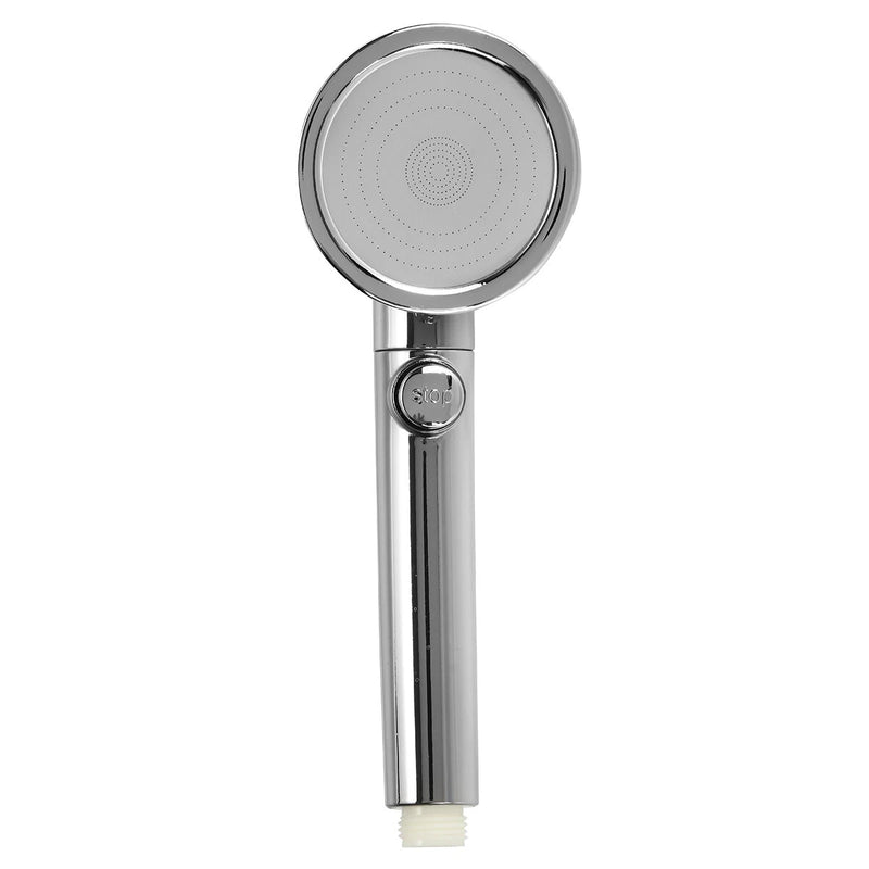 One Button Water Stop Pressurized Shower Shower Nozzle Household Hand Held Shower Rain Shower Nozzle Shower