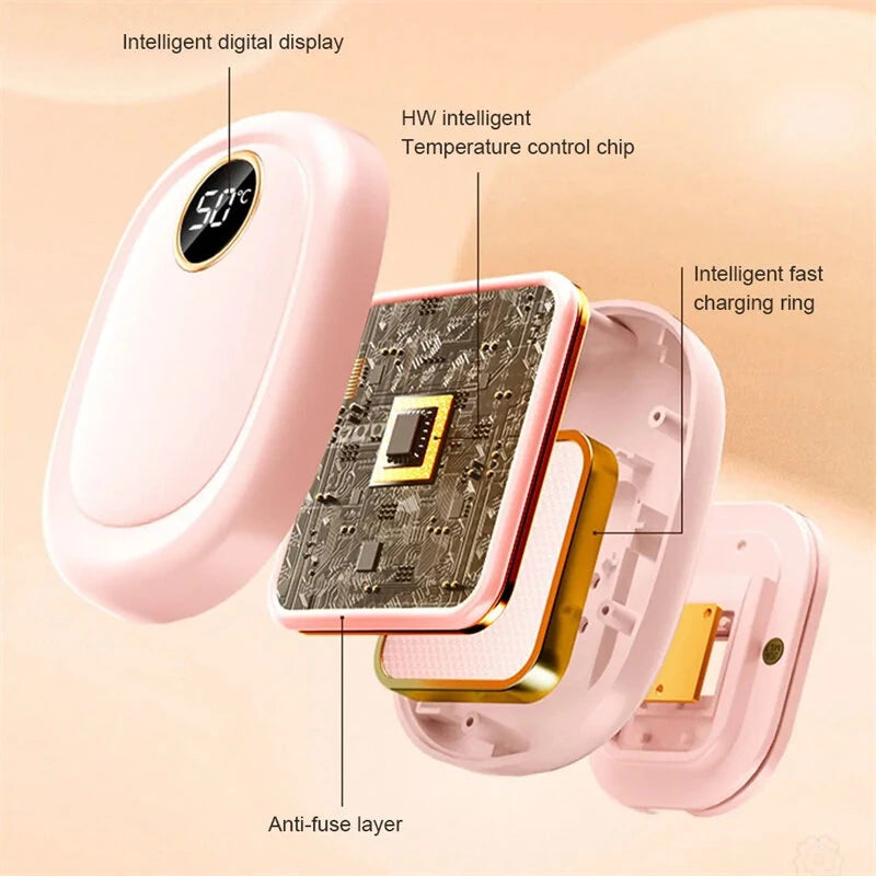 TENGOO Electric Heating Gloves USB Rechargeable 3 Speed Temperature Warm Waterproof Winter Outdoor Travel Gloves
