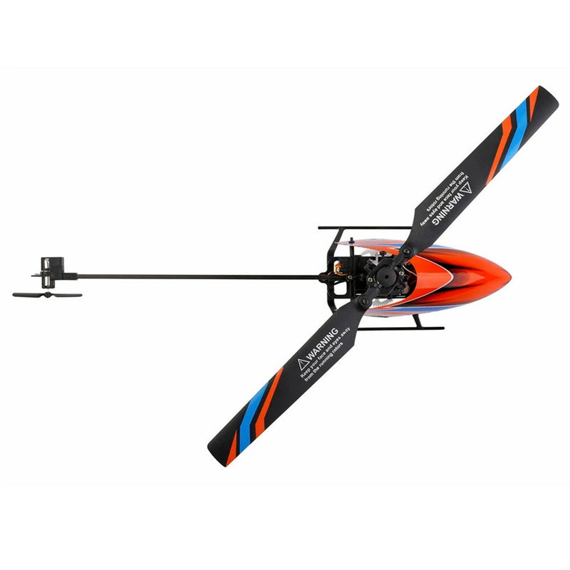 XK K127 4CH 6-Axis Gyro Altitude Hold Flybarless RC Helicopter RTF
